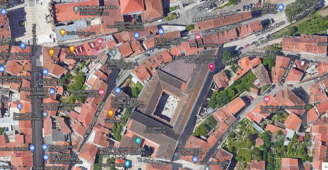 Localização FPCE-UC