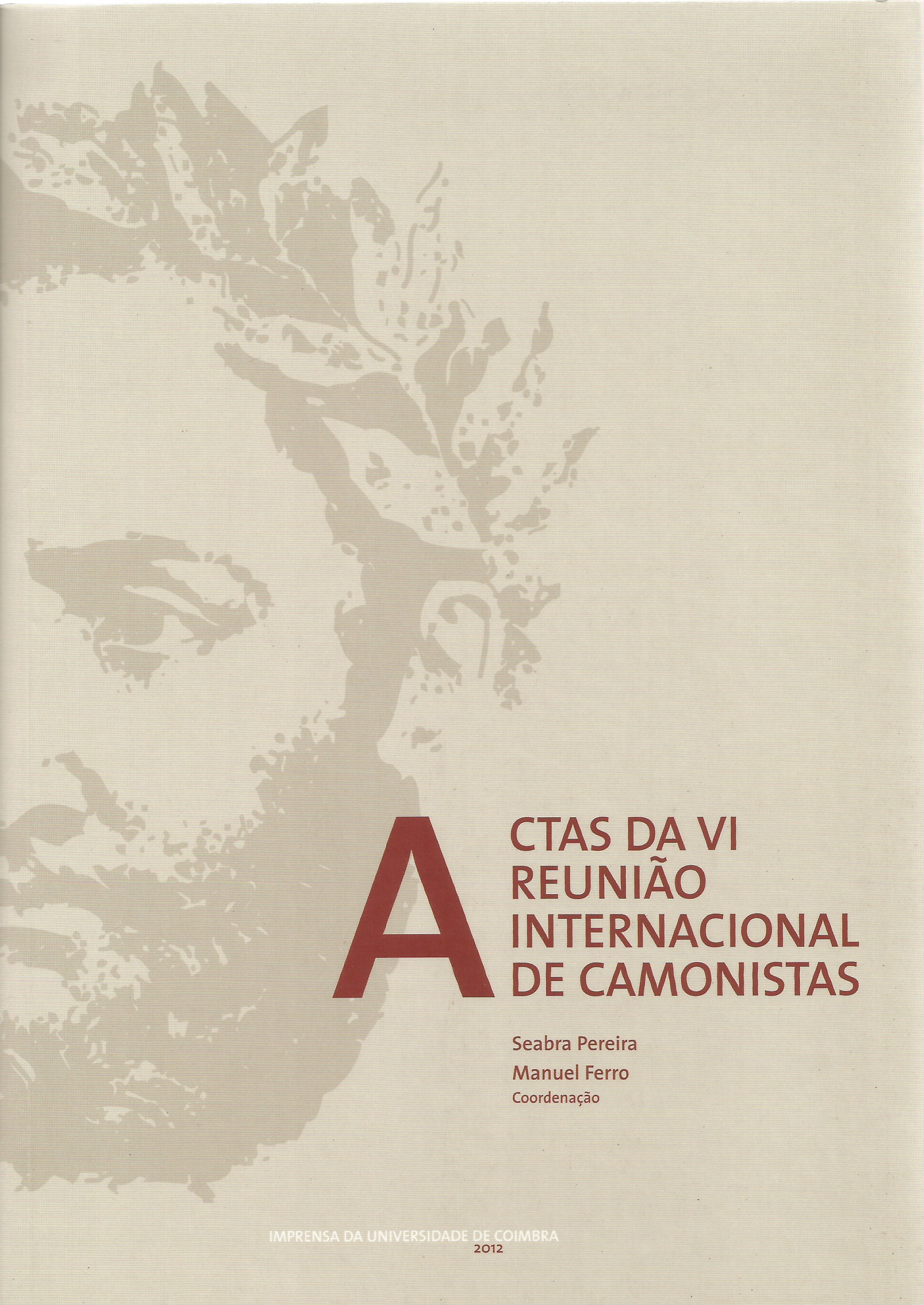 Atas VI Reunião Camonistas